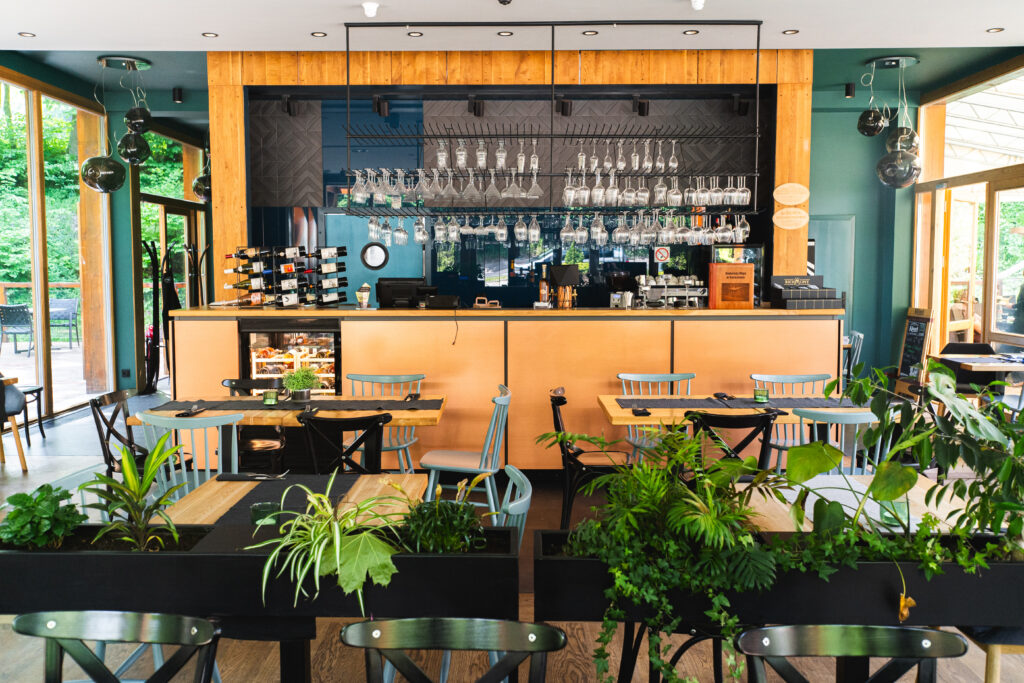 Wnętrze Restauracji Diabelski Młyn Koronowo